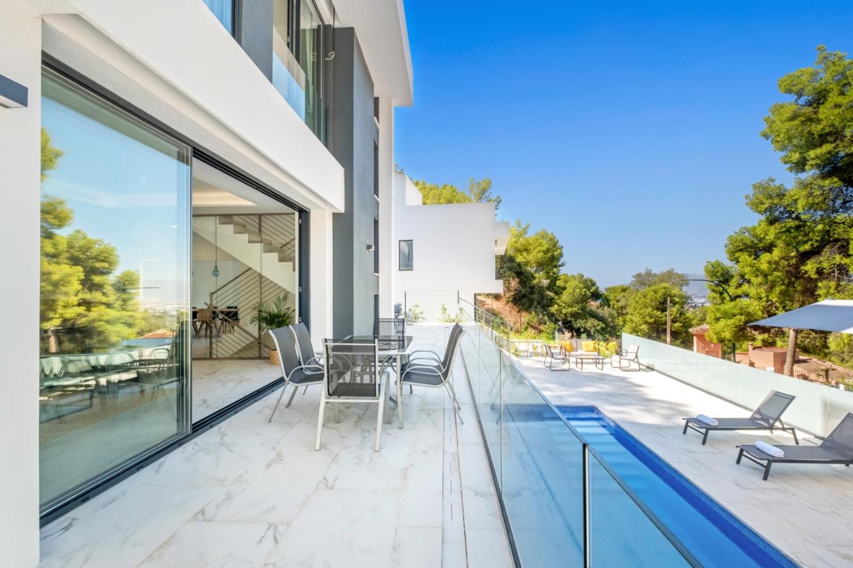 Villas Pinares De San Anton - Sea, City, Mountain, Views Málaga Esterno foto