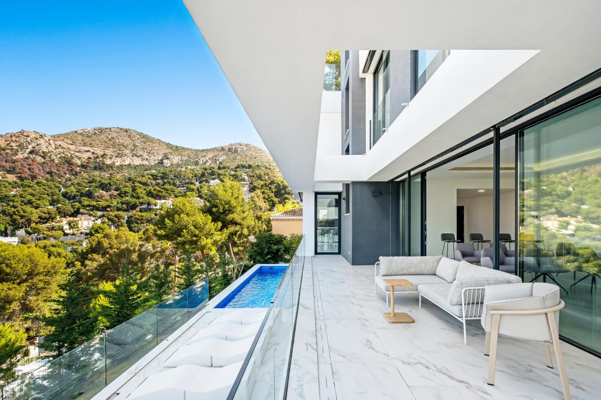 Villas Pinares De San Anton - Sea, City, Mountain, Views Málaga Esterno foto
