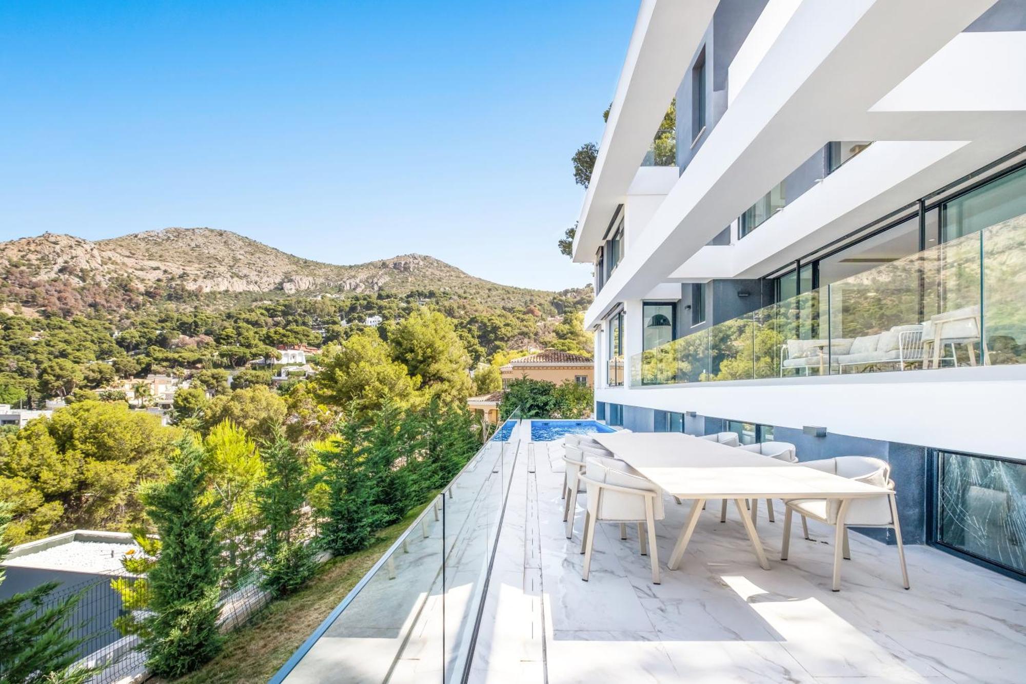 Villas Pinares De San Anton - Sea, City, Mountain, Views Málaga Esterno foto