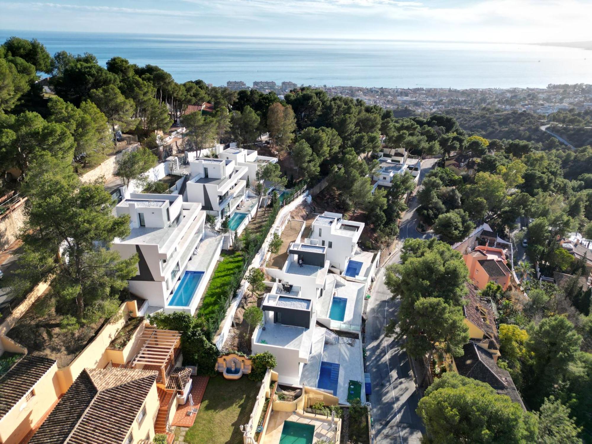 Villas Pinares De San Anton - Sea, City, Mountain, Views Málaga Esterno foto